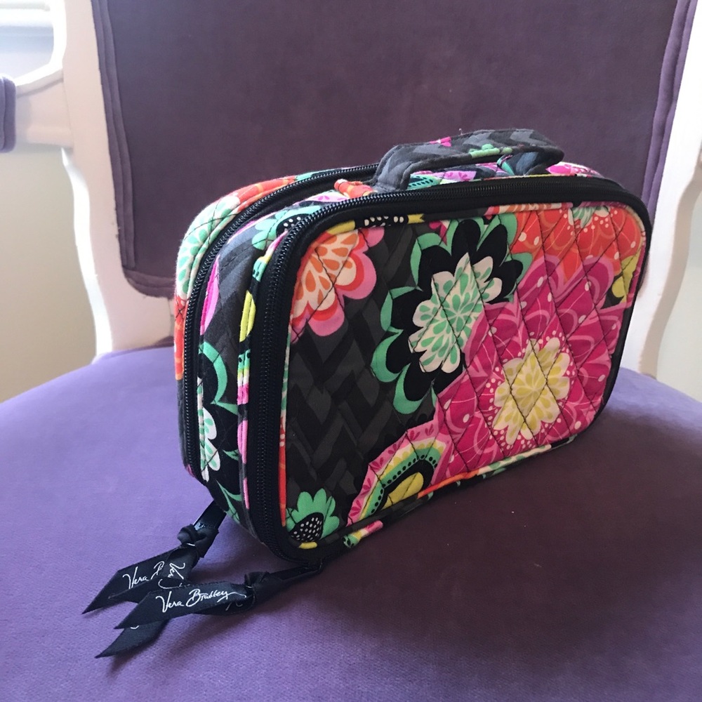 Vera Bradley Blush & Brush Makeup Case